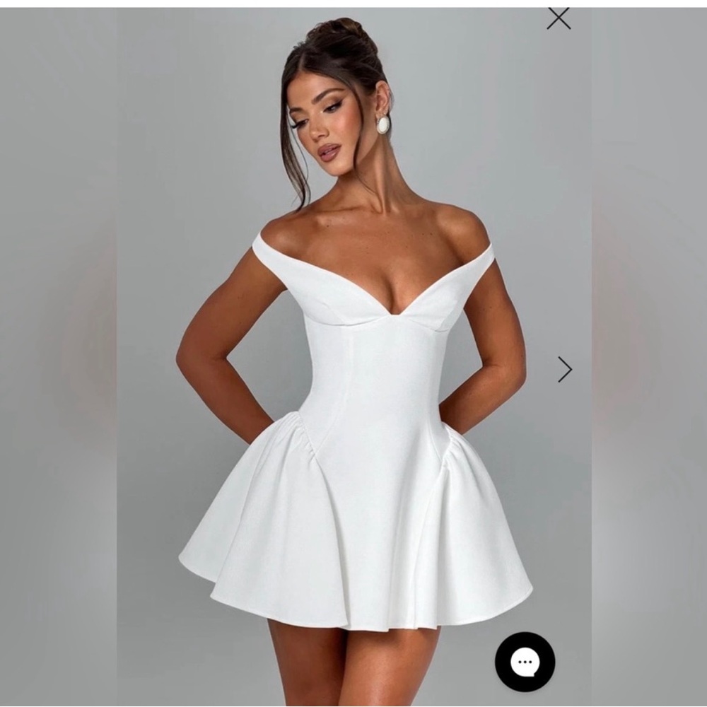 SOLD✅ BABYBOO MARLA MINI DRESS - IVORY color